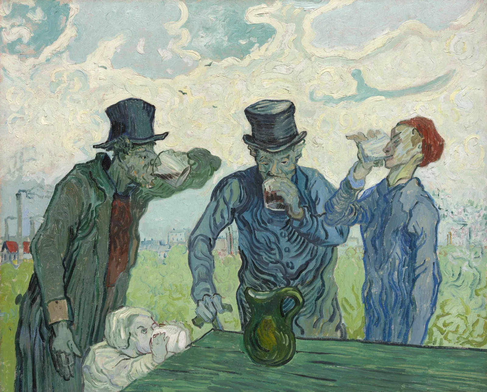 The Drinkers, Vincent van Gogh