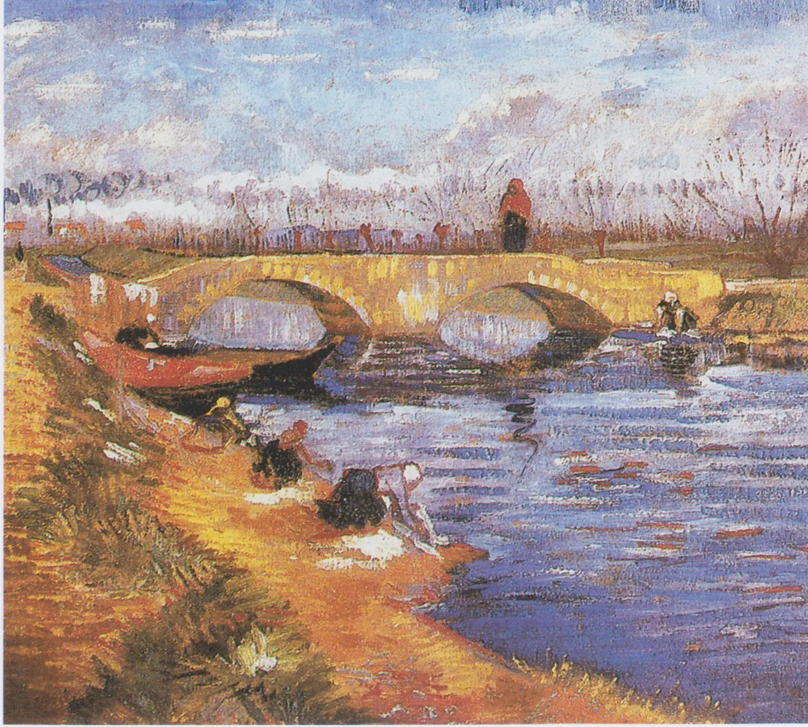 The Gleize Bridge over the Vigueirat Canal, Vincent van Gogh