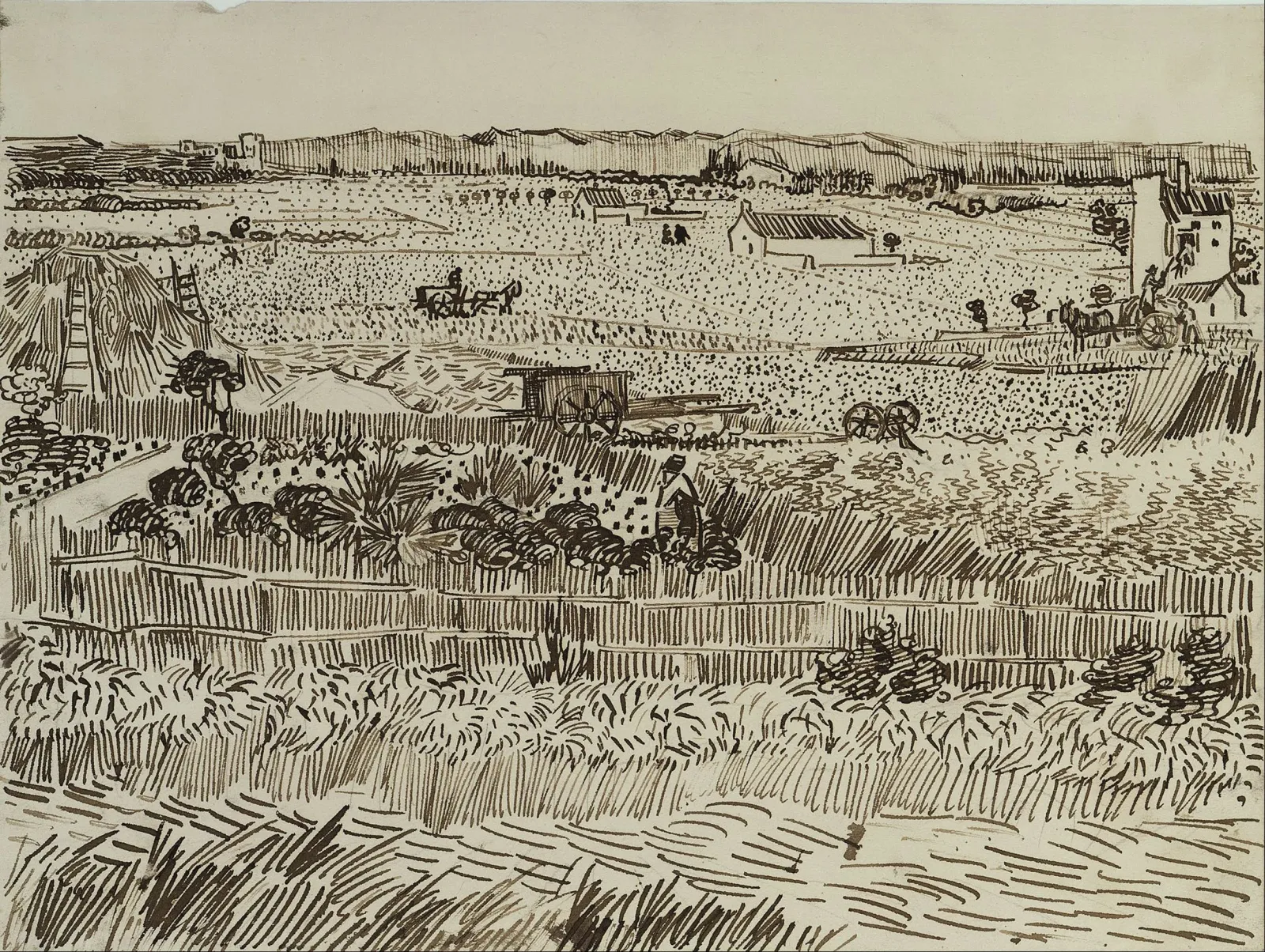 The Harvest (for Émile Bernard), Vincent van Gogh