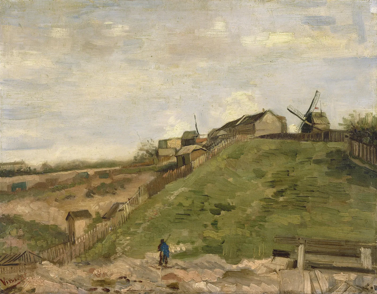 The Hill of Montmartre with Stone Quarry, Vincent van Gogh