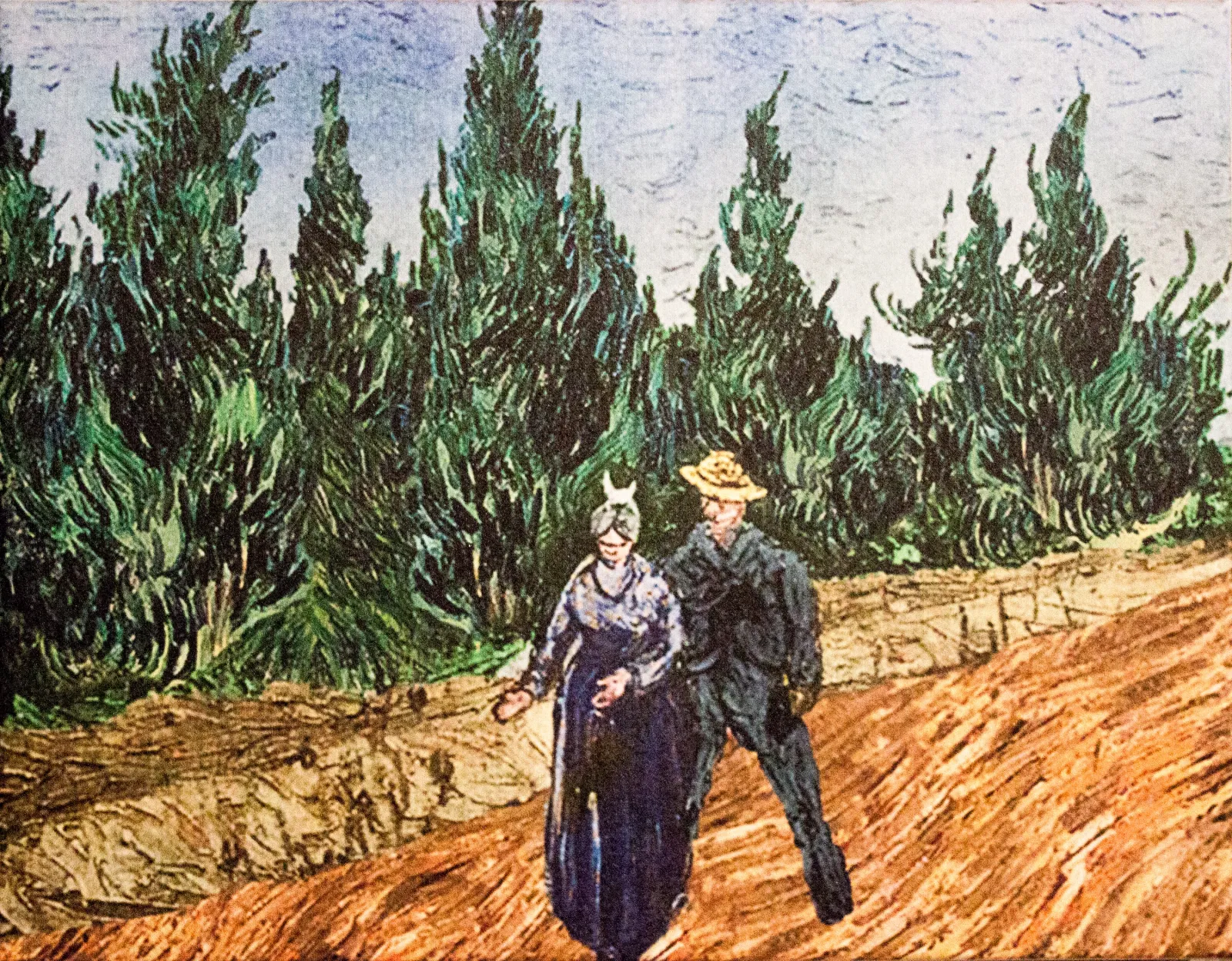 The Lovers: The Poet's Garden IV, Vincent van Gogh