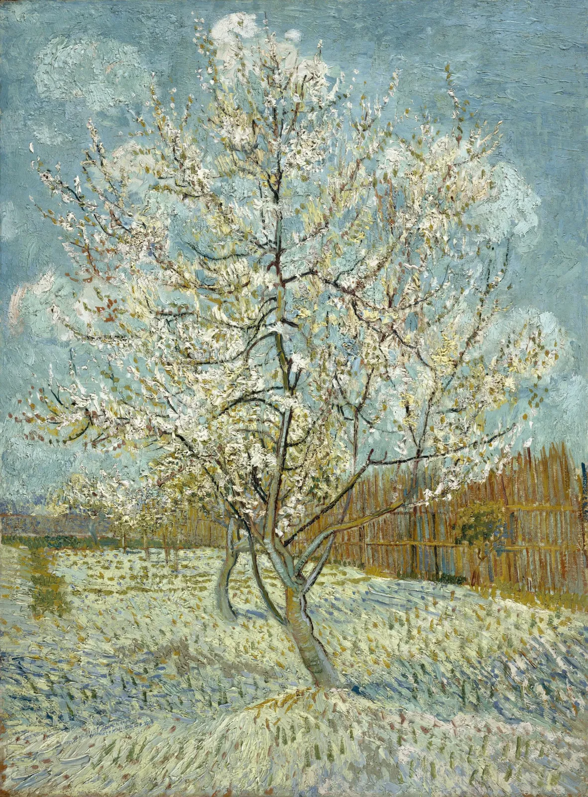 The pink peach tree, Vincent van Gogh