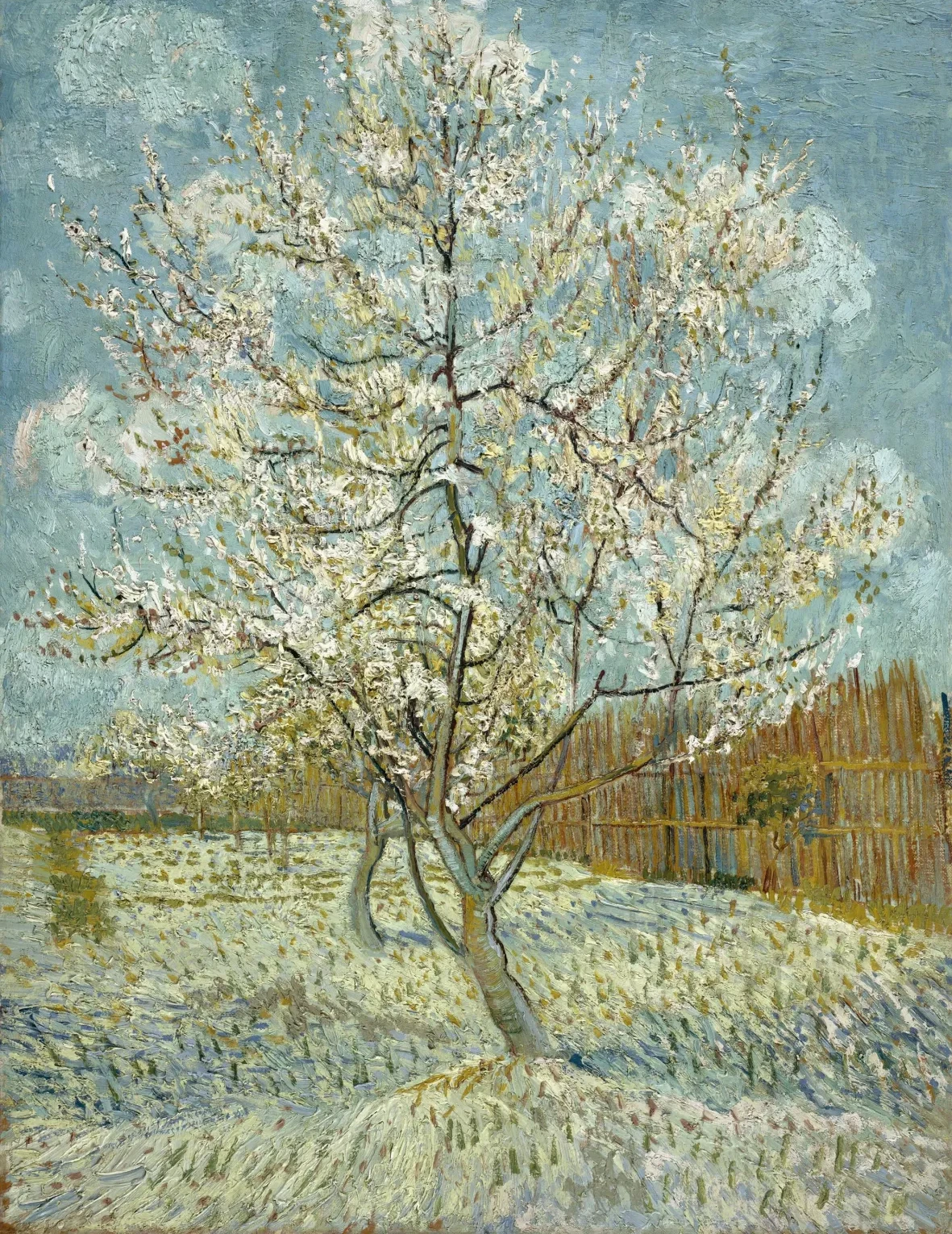 The pink peach tree, Vincent van Gogh