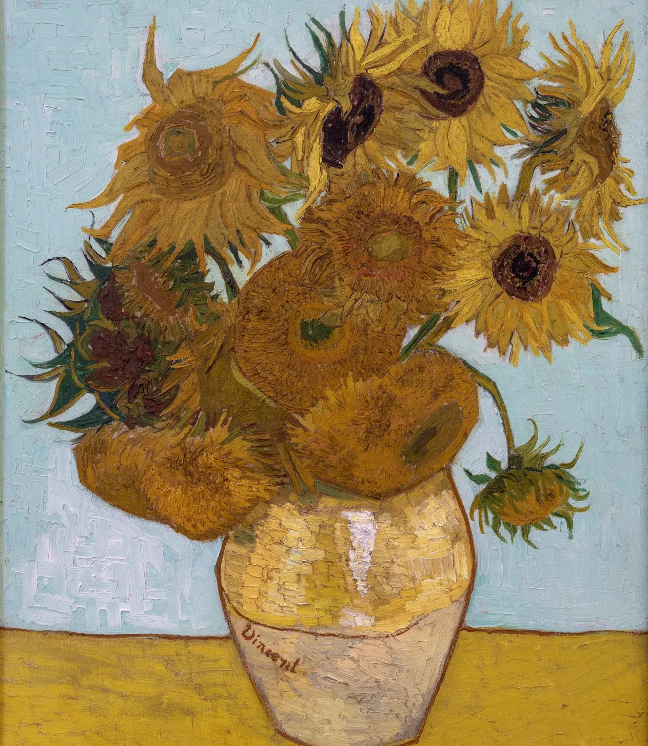 Tournesols (Nature morte : Vase avec douze tournesols), Vincent van Gogh