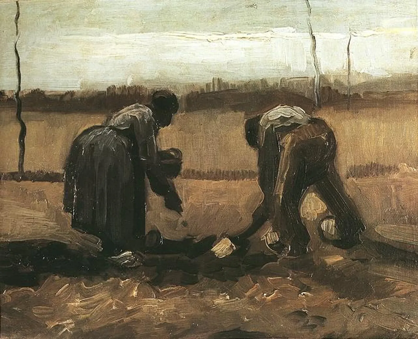Travail des champs, Vincent van Gogh