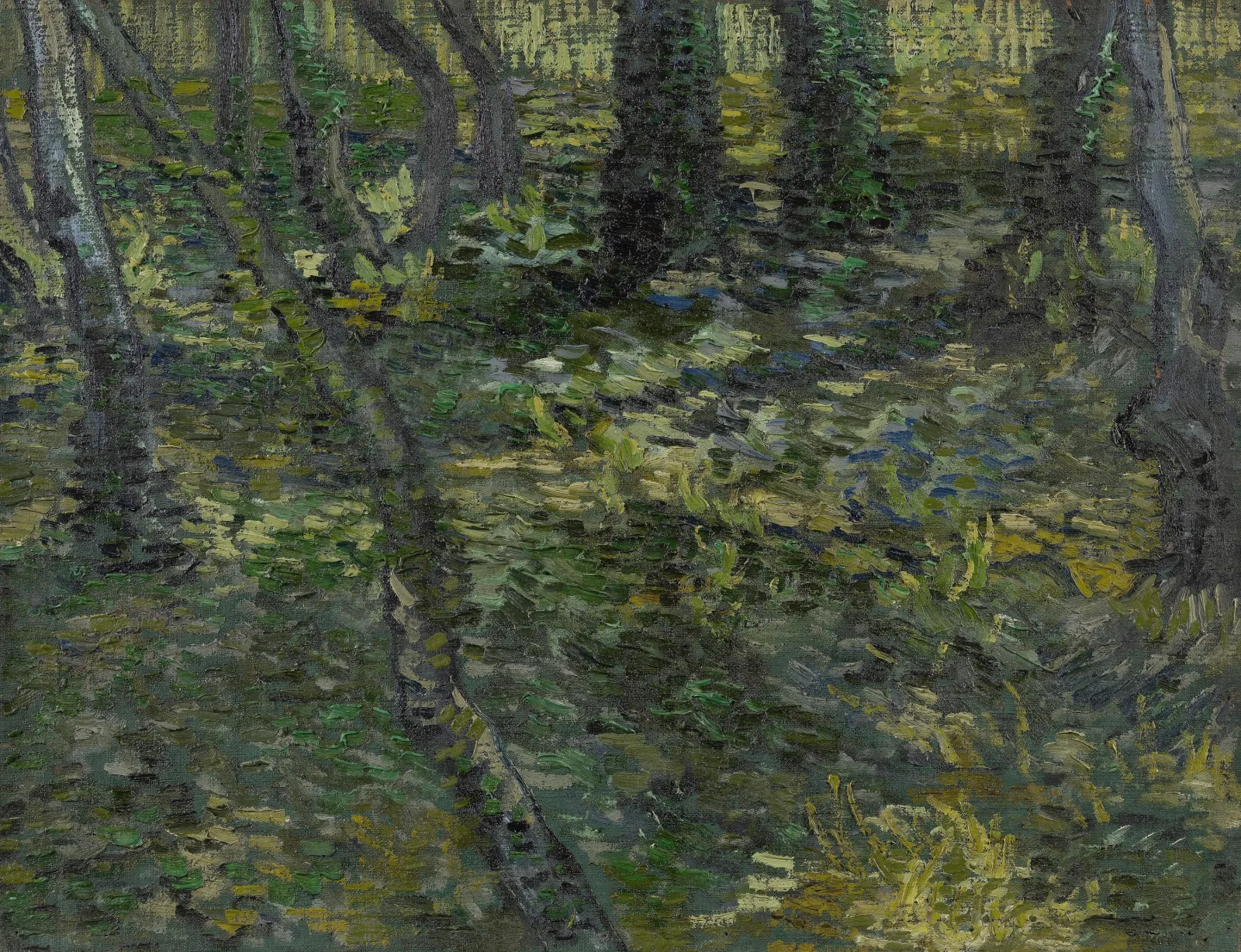 Undergrowth, Vincent van Gogh