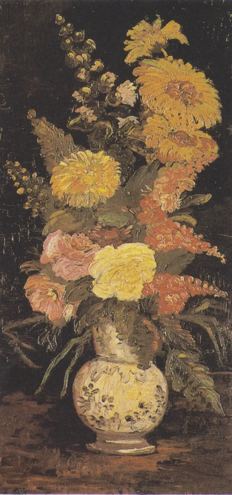 Vase with Flowers, Vincent van Gogh
