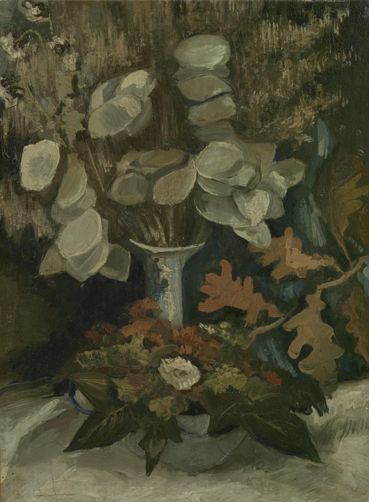 Vase with Honesty, Vincent van Gogh