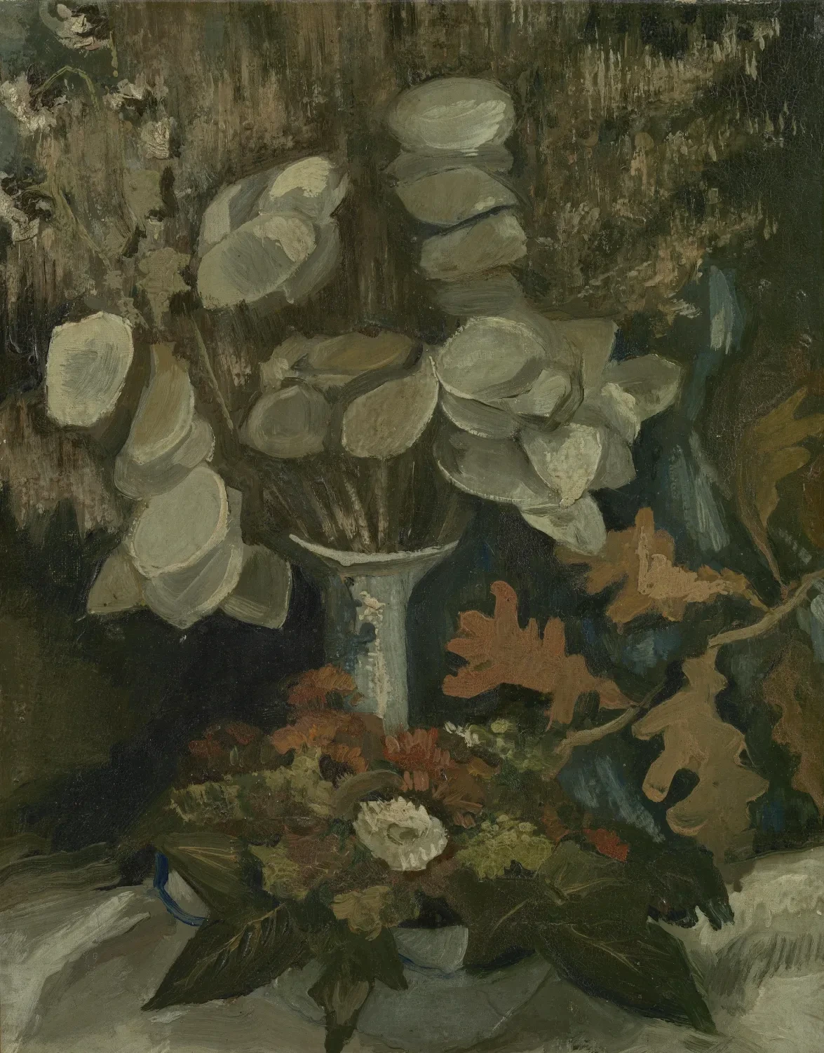 Vase with Honesty, Vincent van Gogh