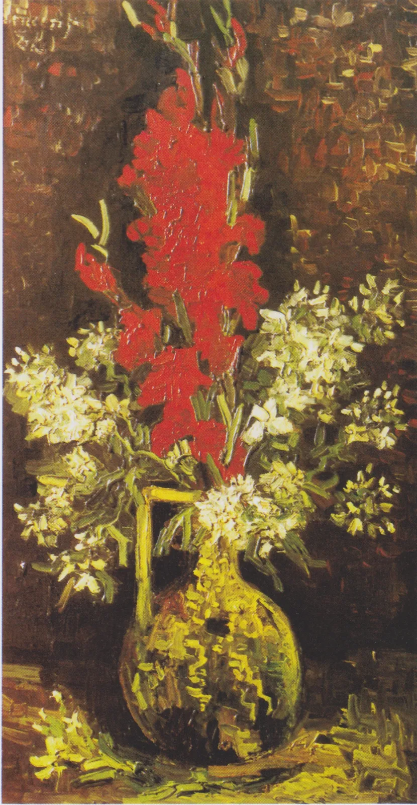 Vase with Red and White Flowers, Vincent van Gogh