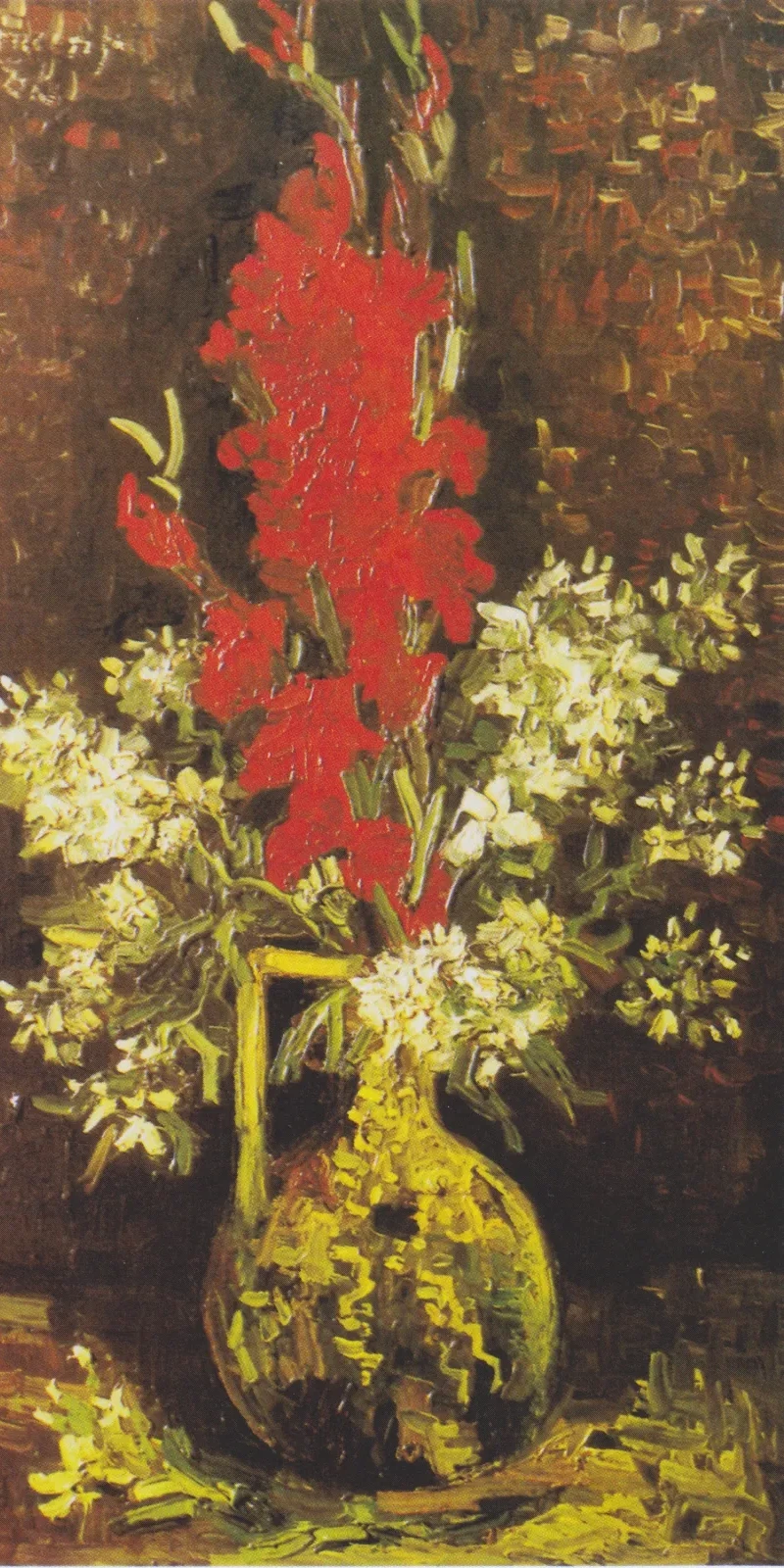 Vase with Red and White Flowers, Vincent van Gogh