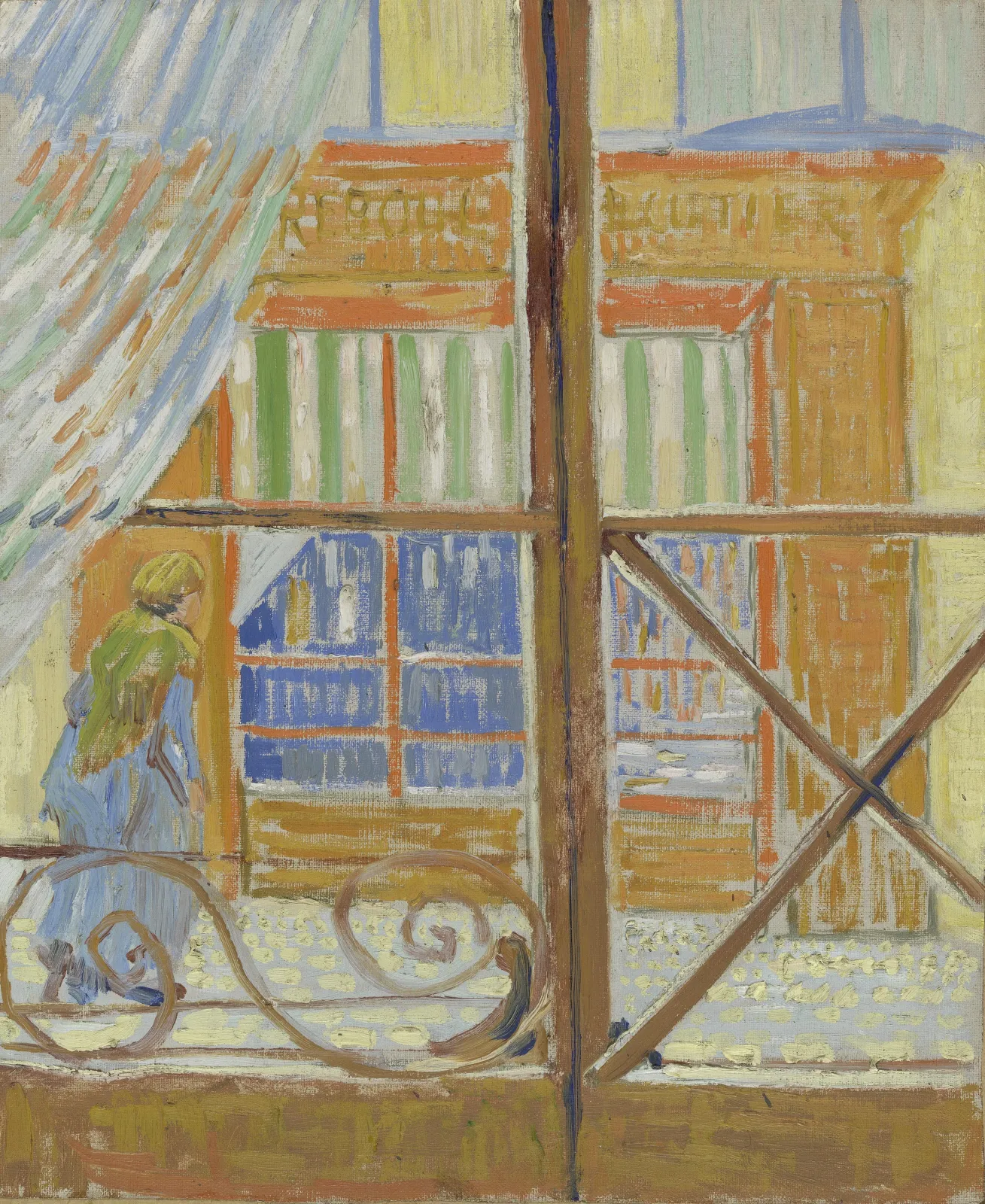 View of a Butcher's Shop, Vincent van Gogh
