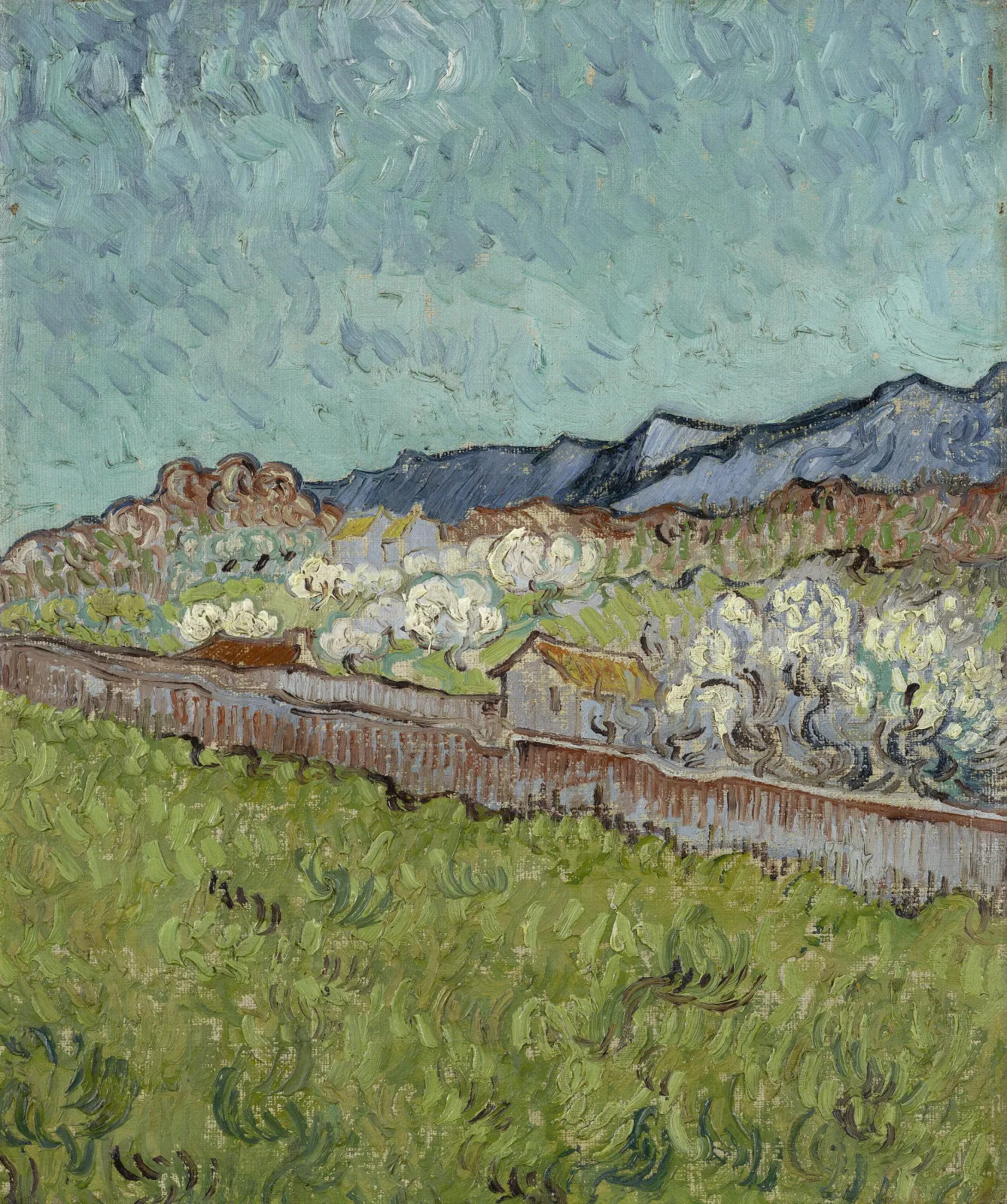 View of the Alpilles, Vincent van Gogh