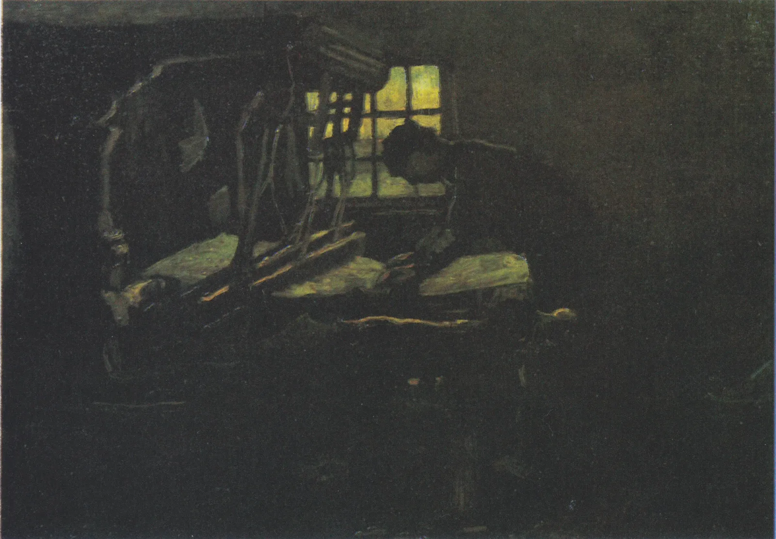 Weaver Arranging Threads, Vincent van Gogh