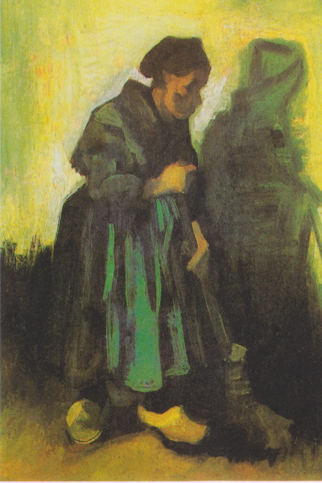 Woman with a Broom, Vincent van Gogh