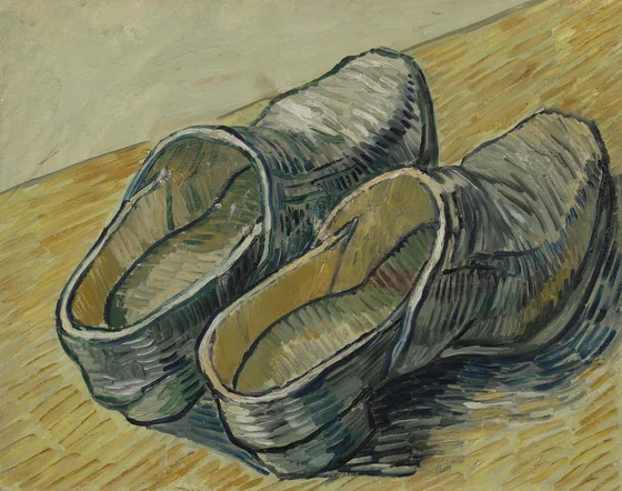 A Pair of Leather Clogs