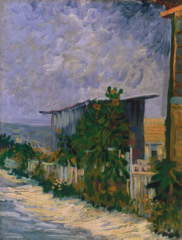 Refugio en Montmartre, Vincent van Gogh