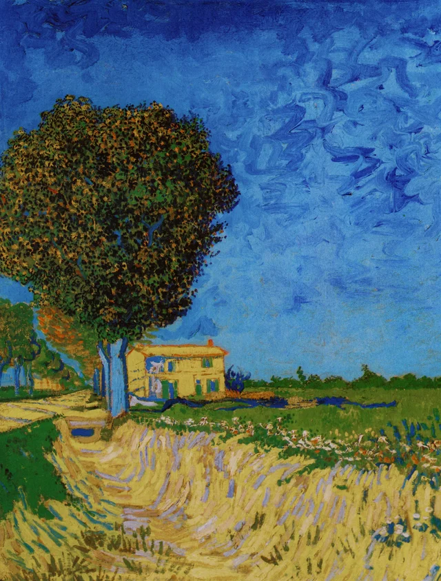 Allée près d'Arles, Vincent van Gogh