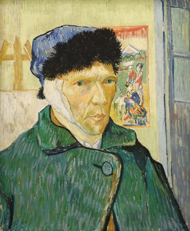 Autorretrato con la oreja vendada