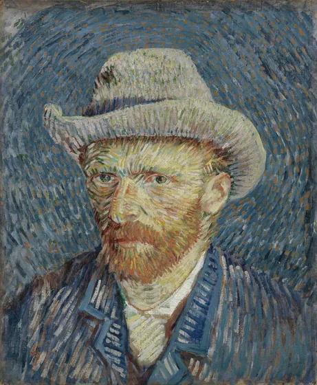 Autoportrait au chapeau de feutre