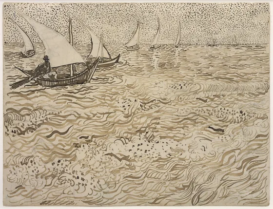 Bateaux à Saintes-Maries