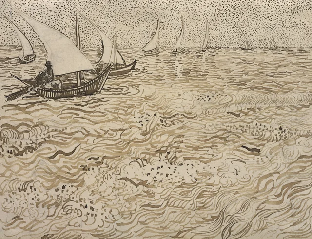 Barcos en Saintes-Maries
