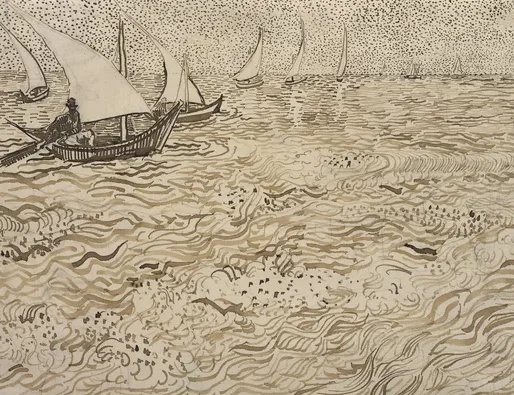 Bateaux à Saintes-Maries