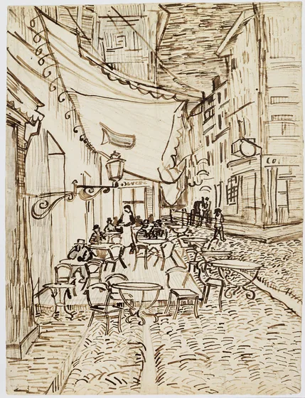 Cafe Terrace at Night