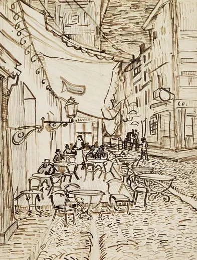 Cafe Terrace at Night