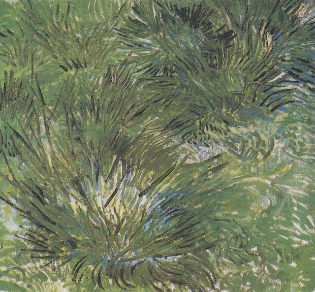 Matas de hierba, Vincent van Gogh