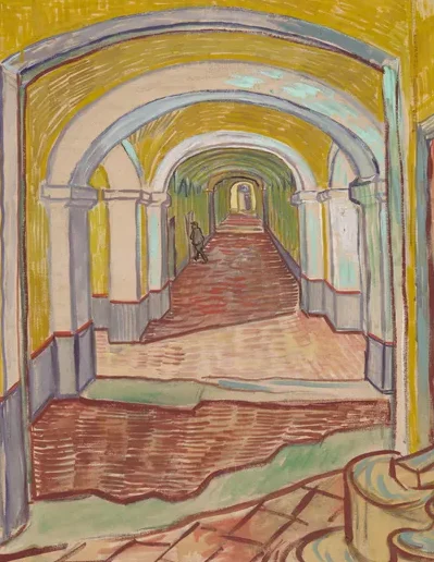 Couloir de l'hospice Saint-Paul