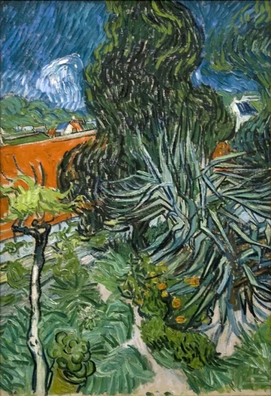 Dans le jardin du docteur Paul Gachet