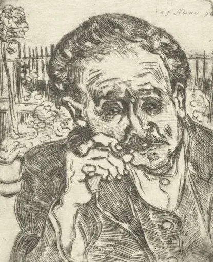 Dr. Gachet (Man with a Pipe)