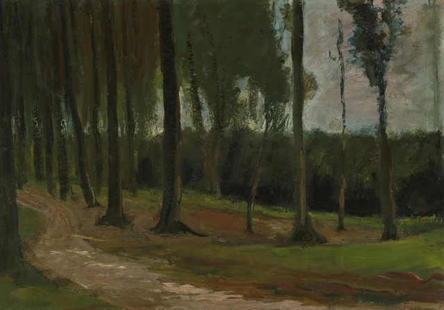 Linde de un bosque, Vincent van Gogh