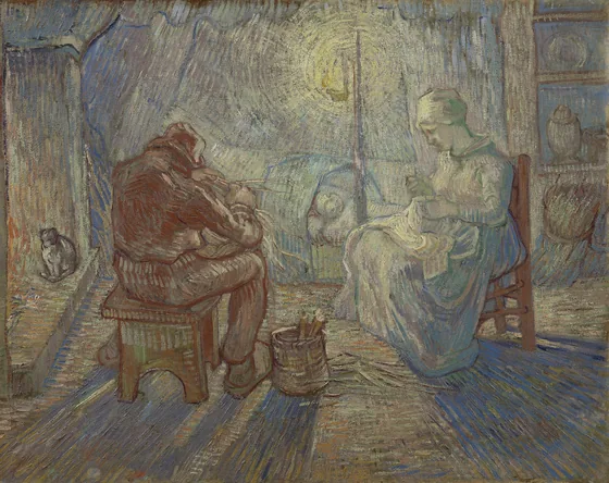 Evening (after Millet)