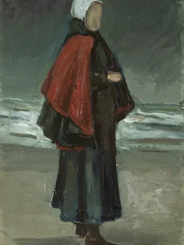 Fisherman's Wife on the Beach