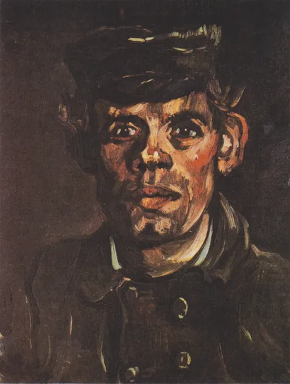 Head of a Young Peasant in a Peaked Cap