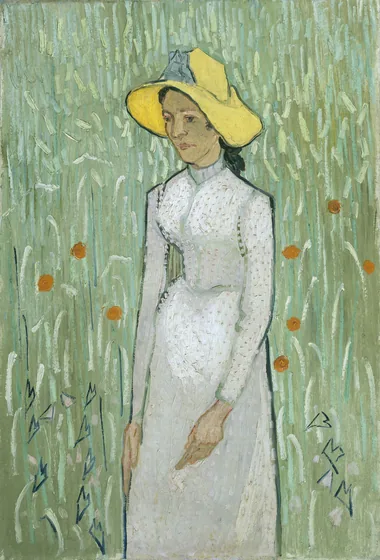 Jeune Fille en blanc