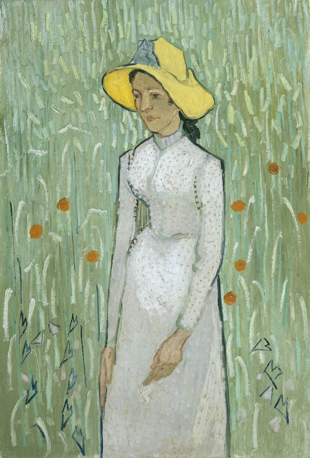 Joven de blanco