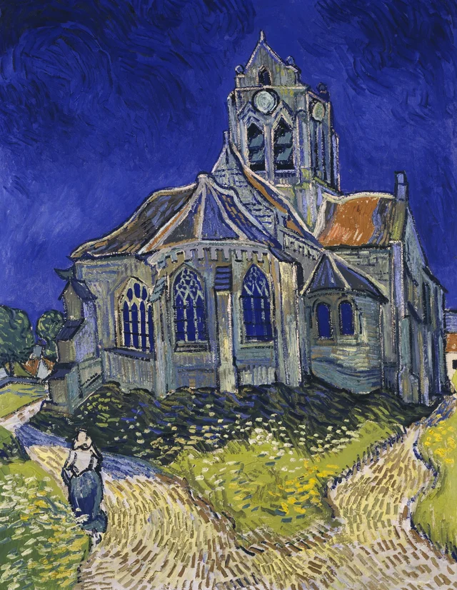 La iglesia de Auvers-sur-Oise
