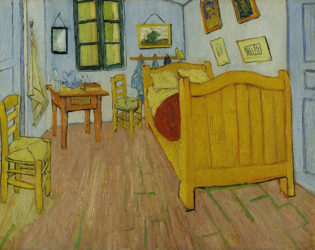 El dormitorio, Vincent van Gogh