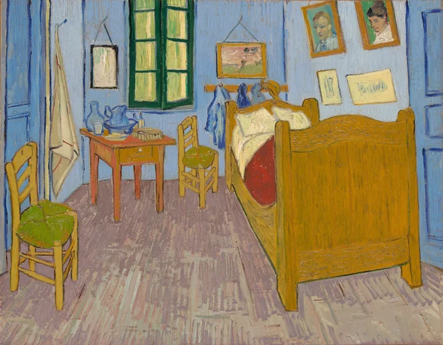La habitación de Van Gogh en Arlés, Vincent van Gogh