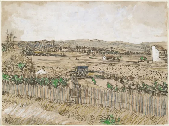 La charrette bleue