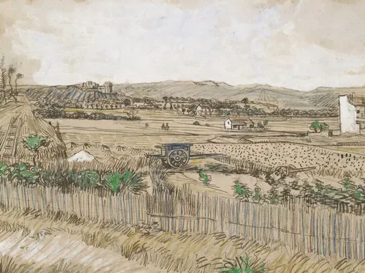 La charrette bleue