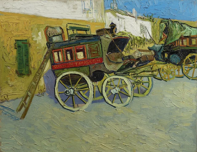 La diligencia de Tarascón, Vincent van Gogh