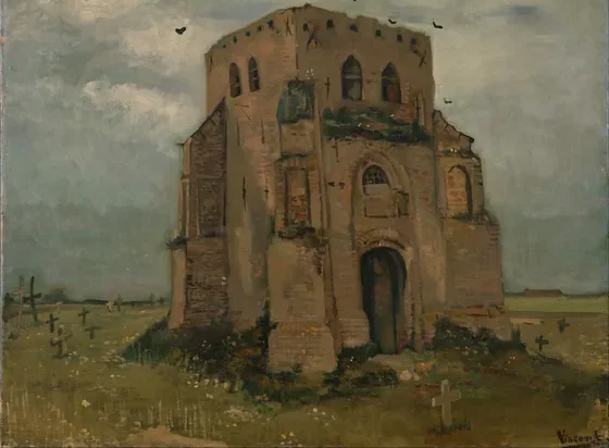 La vieille tour de cimetière à Nuenen
