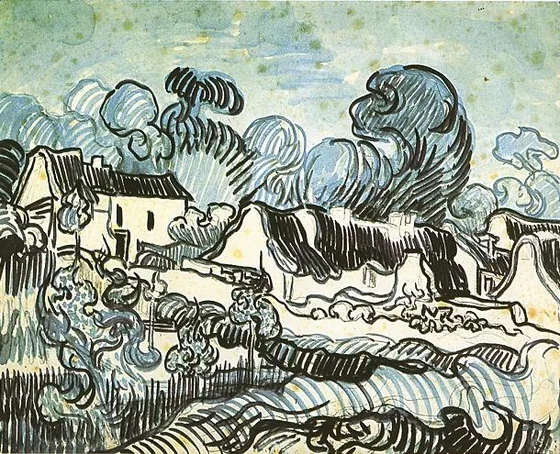 Landscape with Cottages
