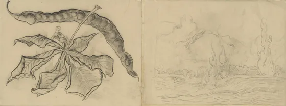 Landscape with Cypresses