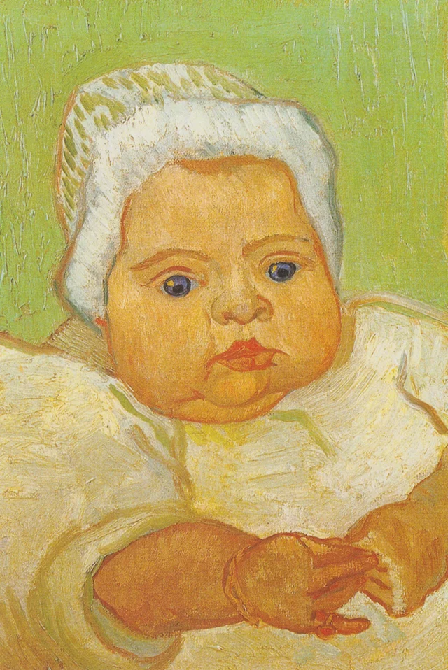 El bebé Marcelle Roulin