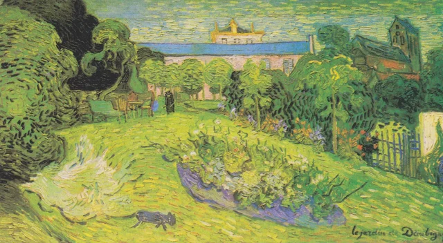 El jardín de Daubigny, Vincent van Gogh